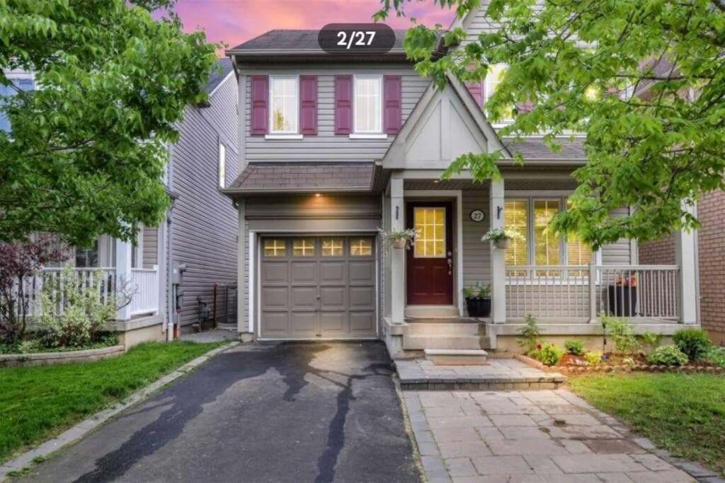 Detached 3 BR home in Ajax,On