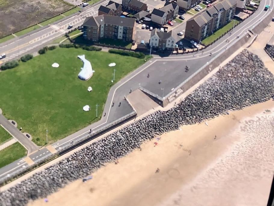 Beachfront pet friendly townhouse, Stunning views