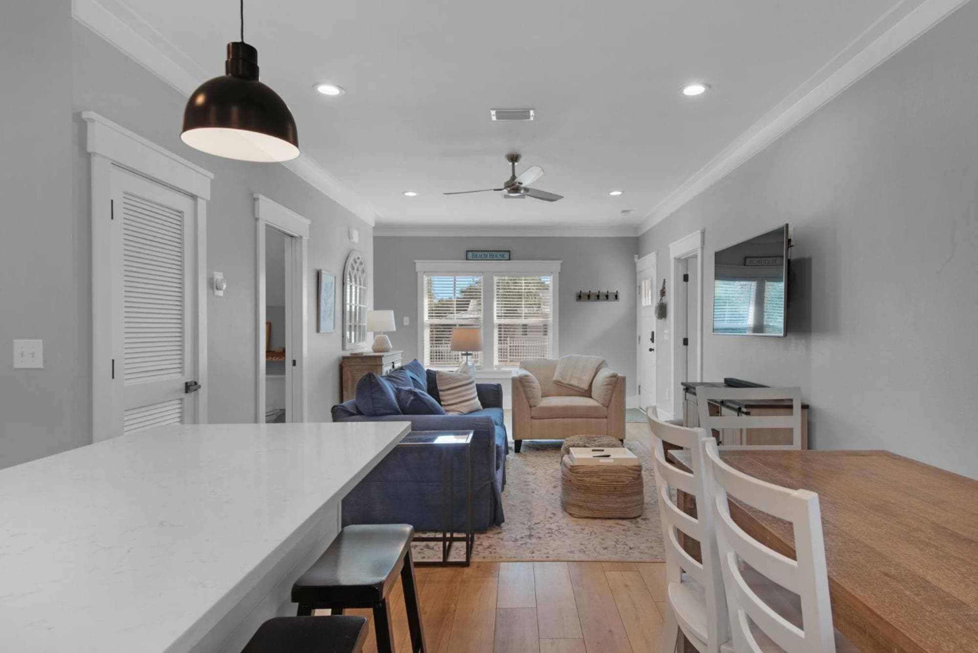Golf Cart, 3 King Beds, Covered Rooftop Area, Half Mile to Beach!