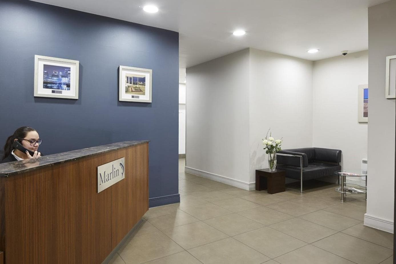 hotel reception