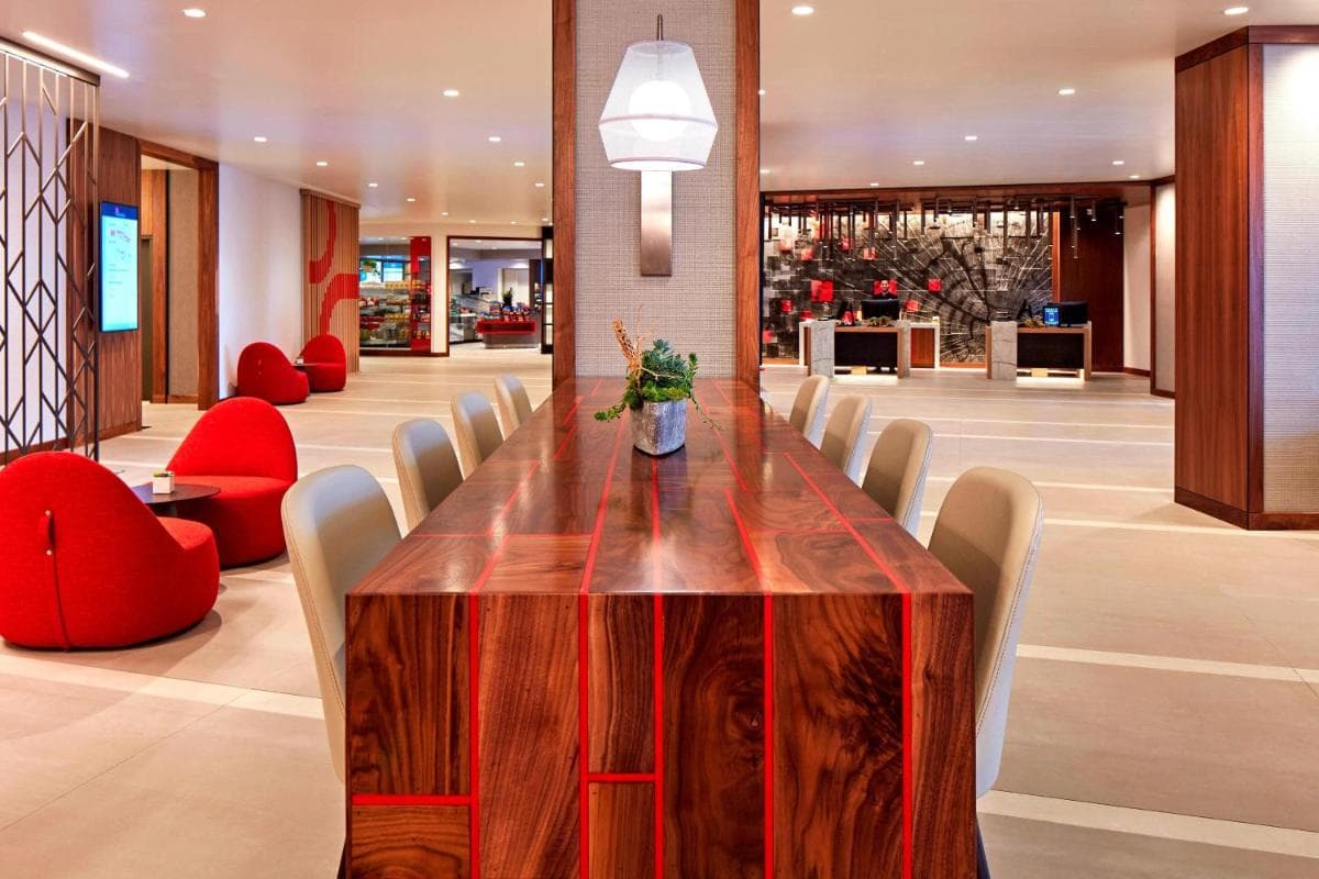 hotel reception