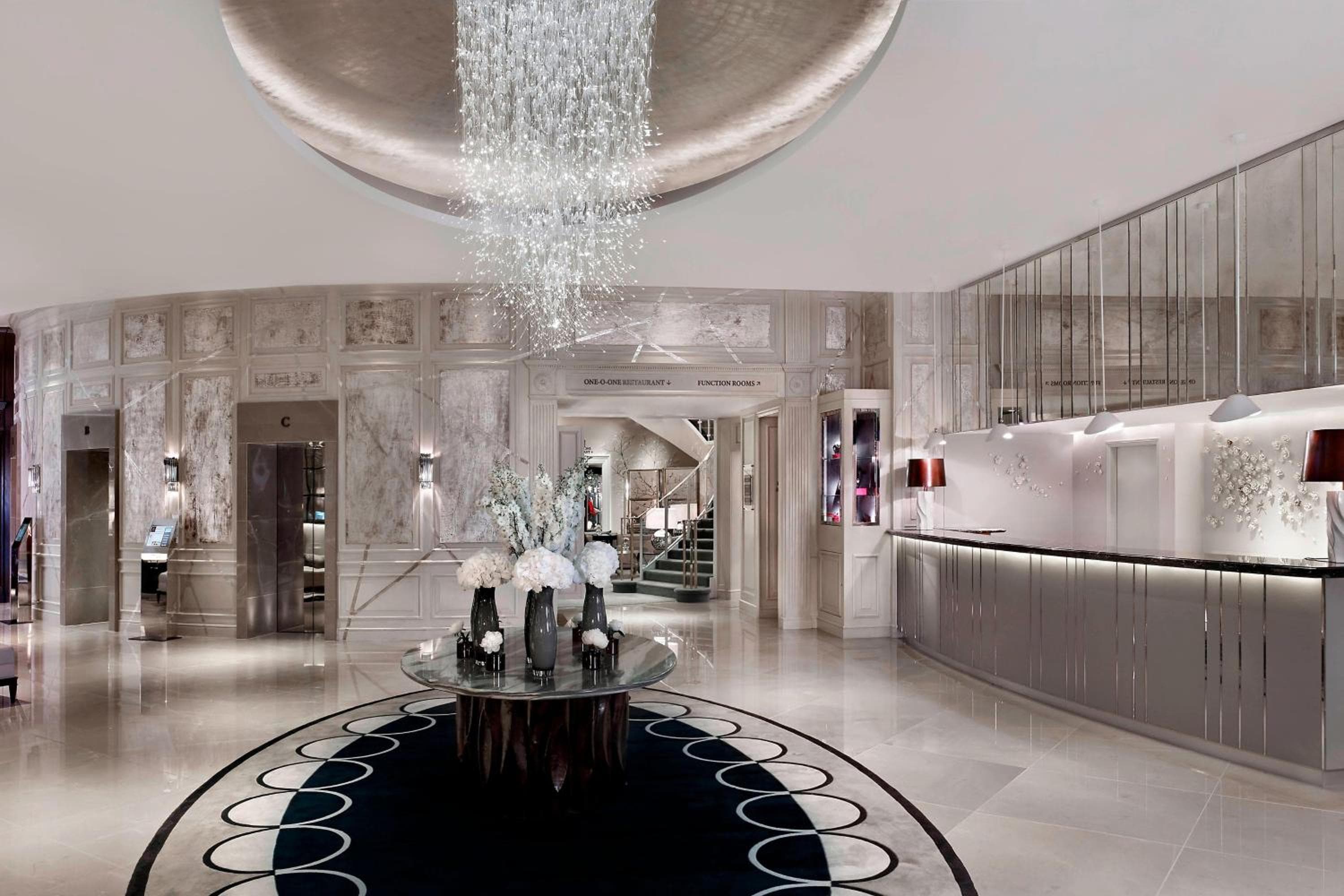 hotel reception