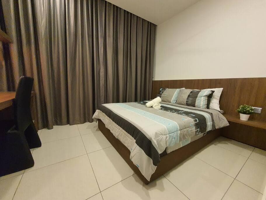 cozy suite 2bedrooms great view of KL FREE-PARKING