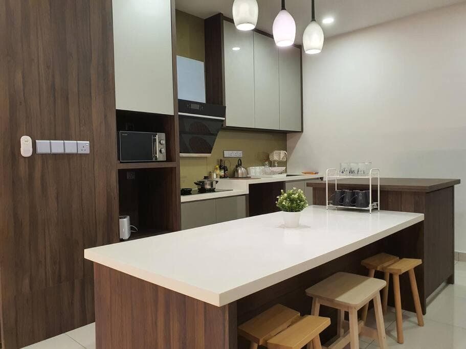 cozy suite 2bedrooms great view of KL FREE-PARKING