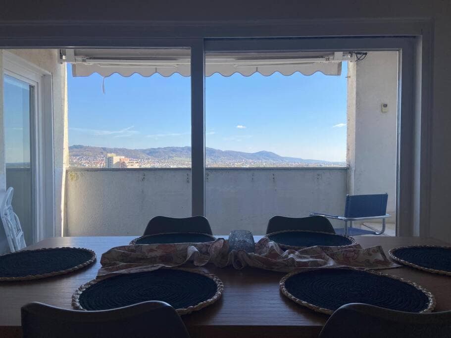 Tolle Wohnung mit Panoramablick