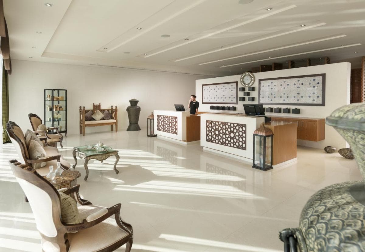 hotel reception
