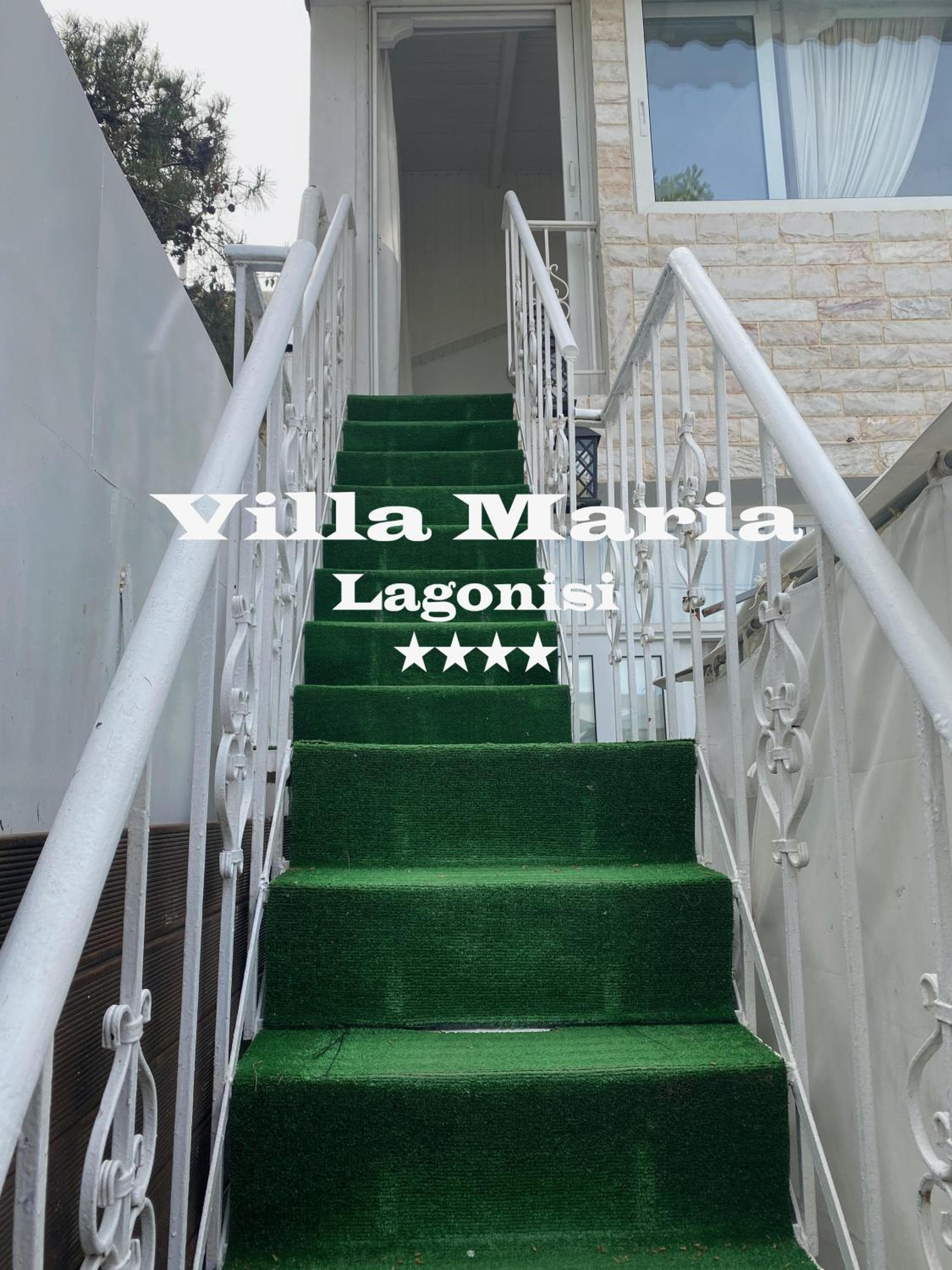 Villa Maria Lagonissi - Private Villa upstairs with exclusive access to pool & outside areas