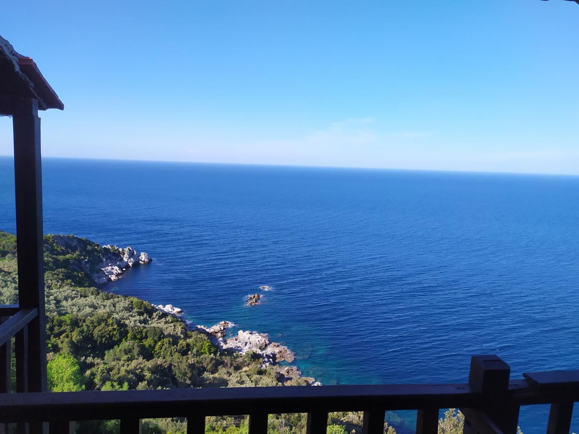 Double studio room in Mylopotamos with beautifull view