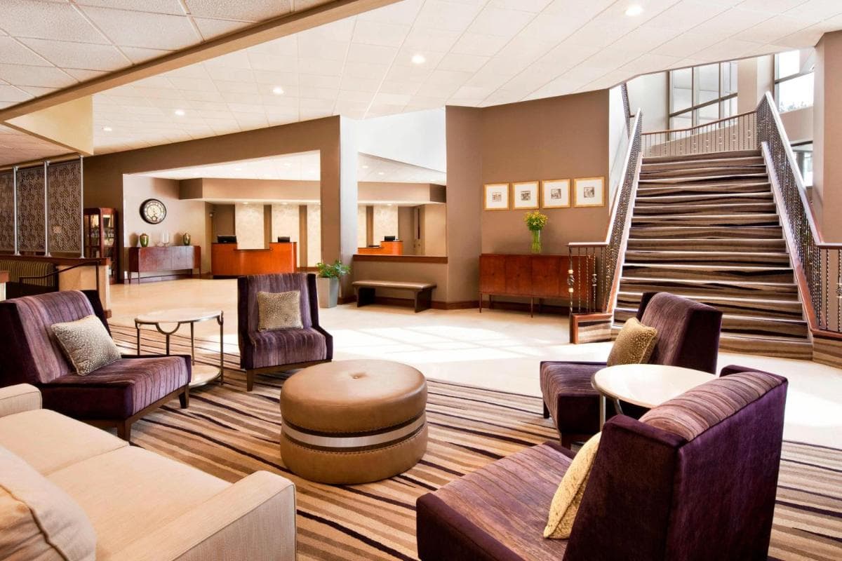 hotel reception