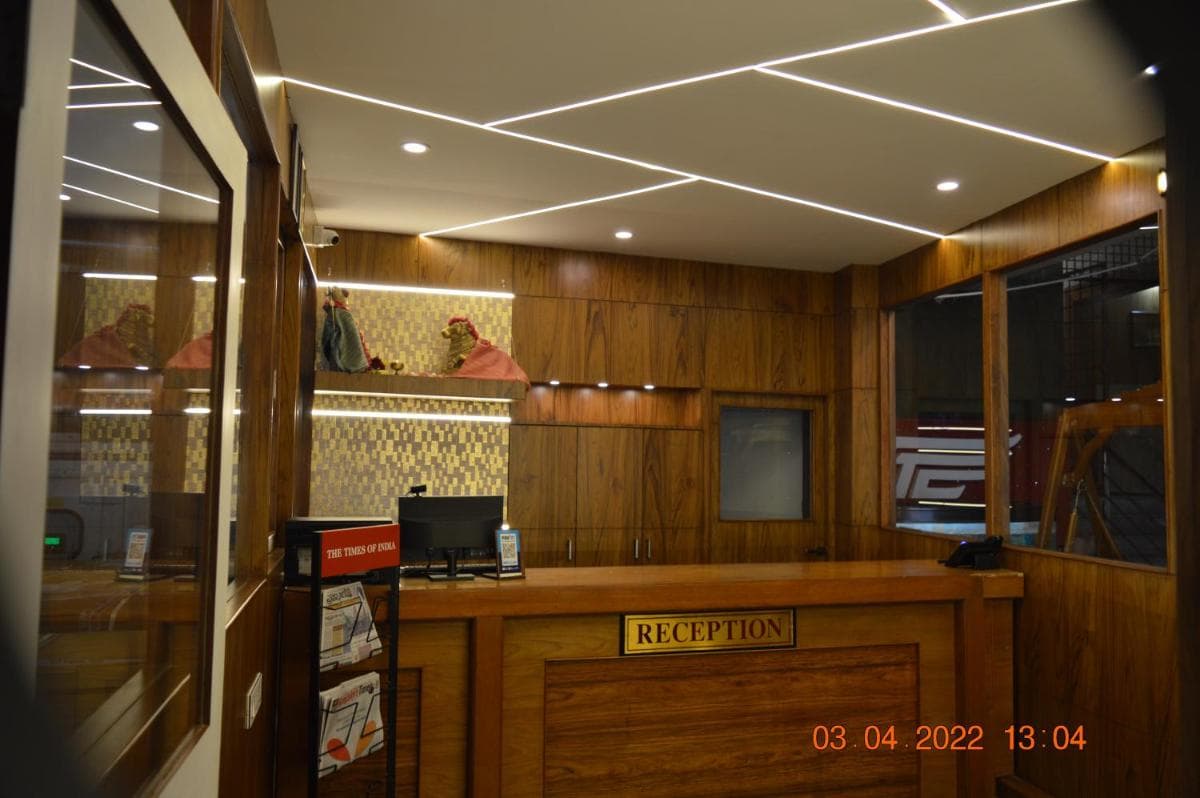 hotel reception