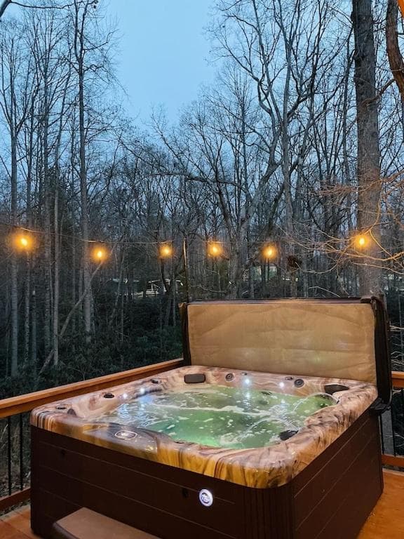 Lazy Bear-HotTub, Pet Friendly, Private home just 15 minutes to Asheville..