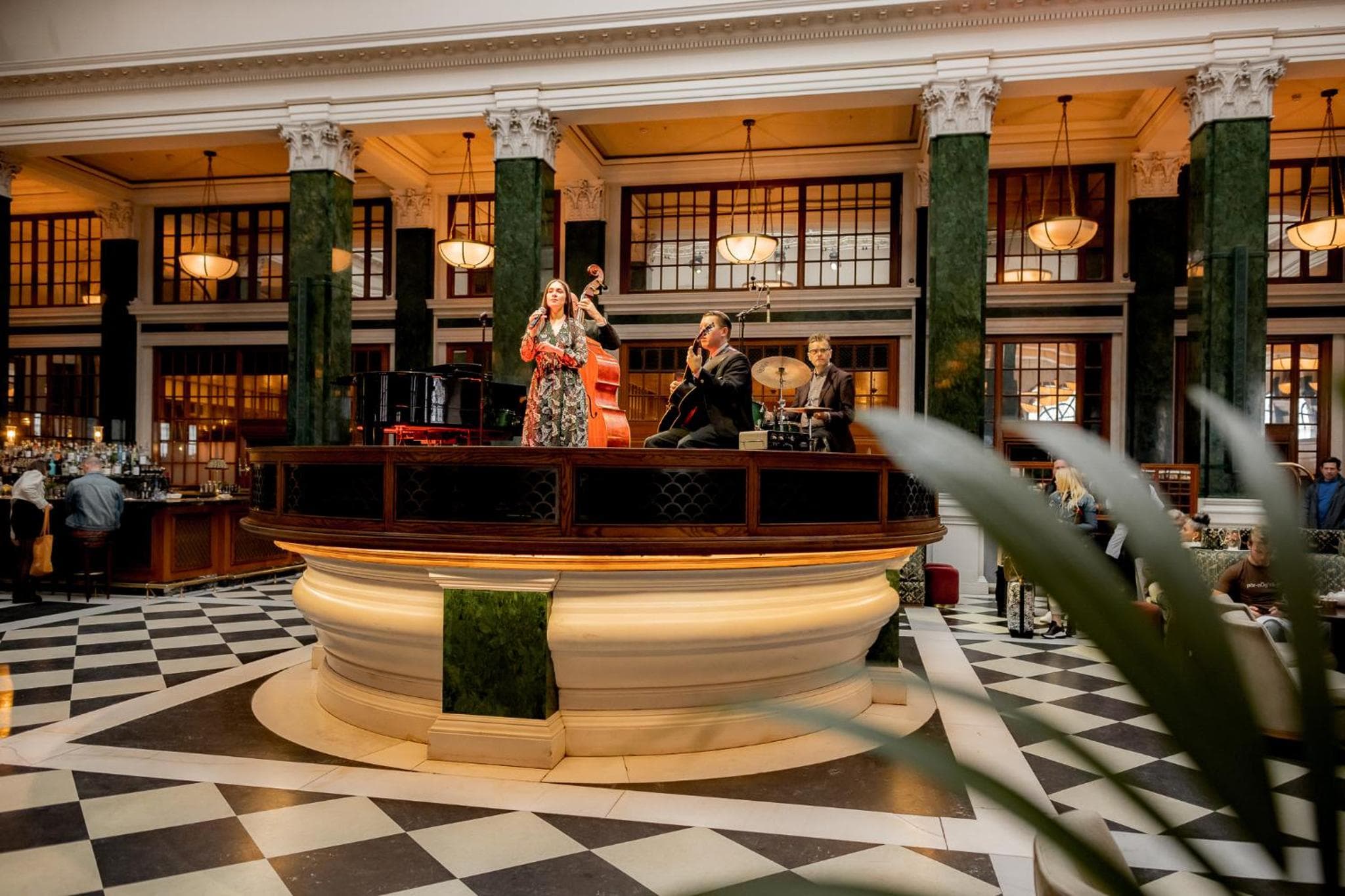 hotel reception