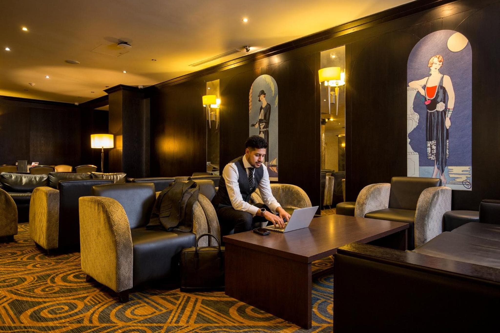 hotel reception