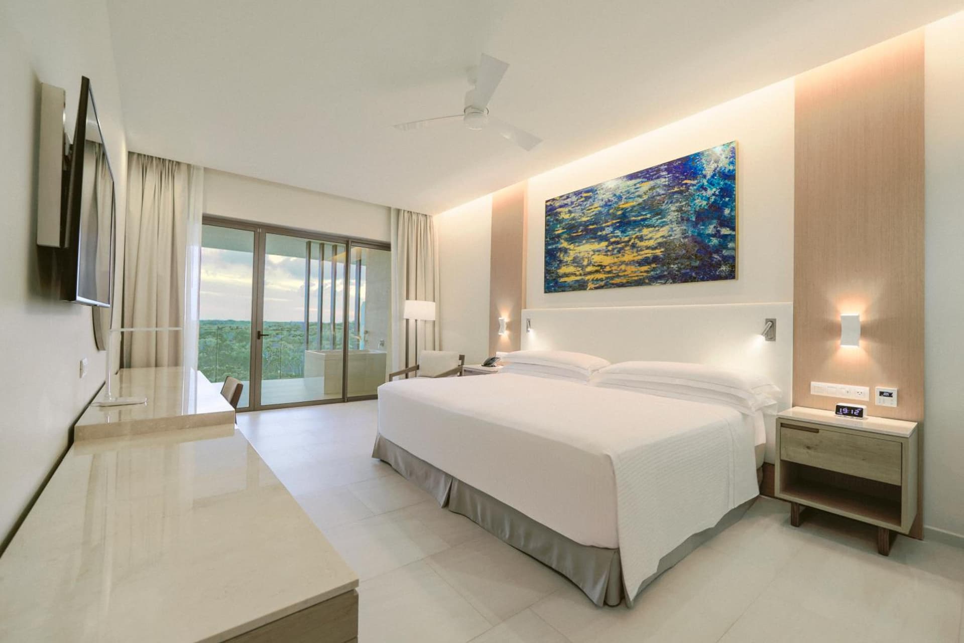 hotel room