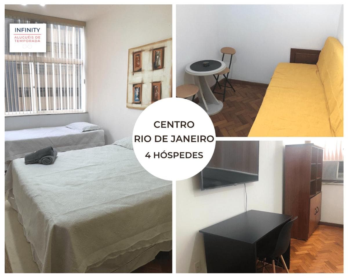 Loft no CENTRO DO RIO DE JANEIRO em frente ao VLT e metrô