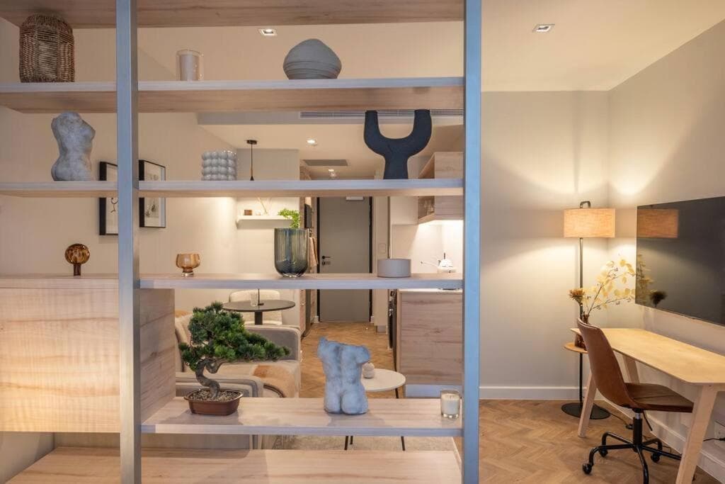 Cityscape Haven: Stylish Studio