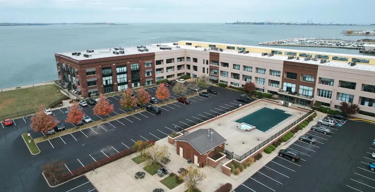Condo with Lake & Cedar Point Views From Balcony.