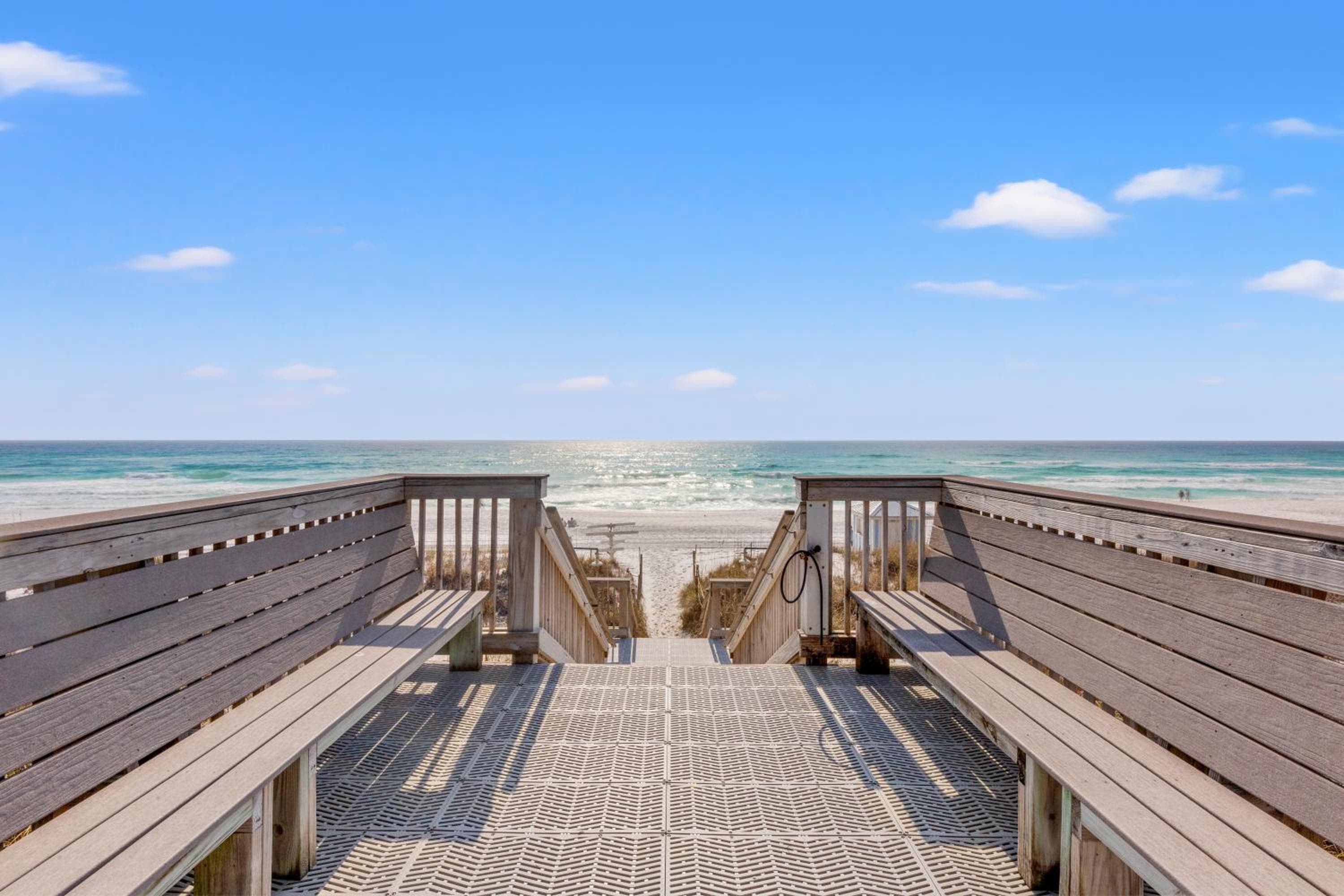 NEWLY RENOVATED! Breathtaking views! Fourth Floor! Pools! Grill! Beach Chairs