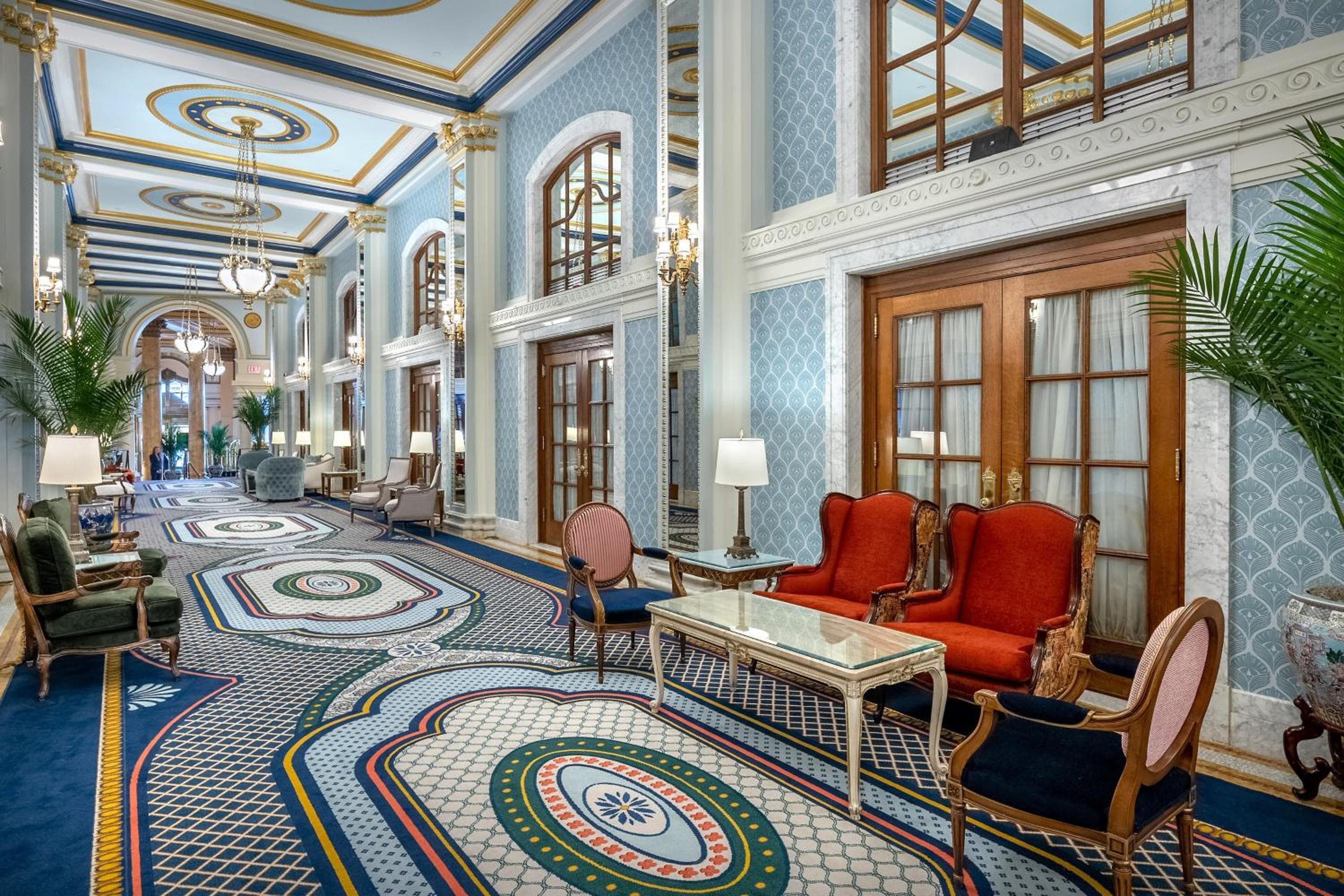 hotel reception
