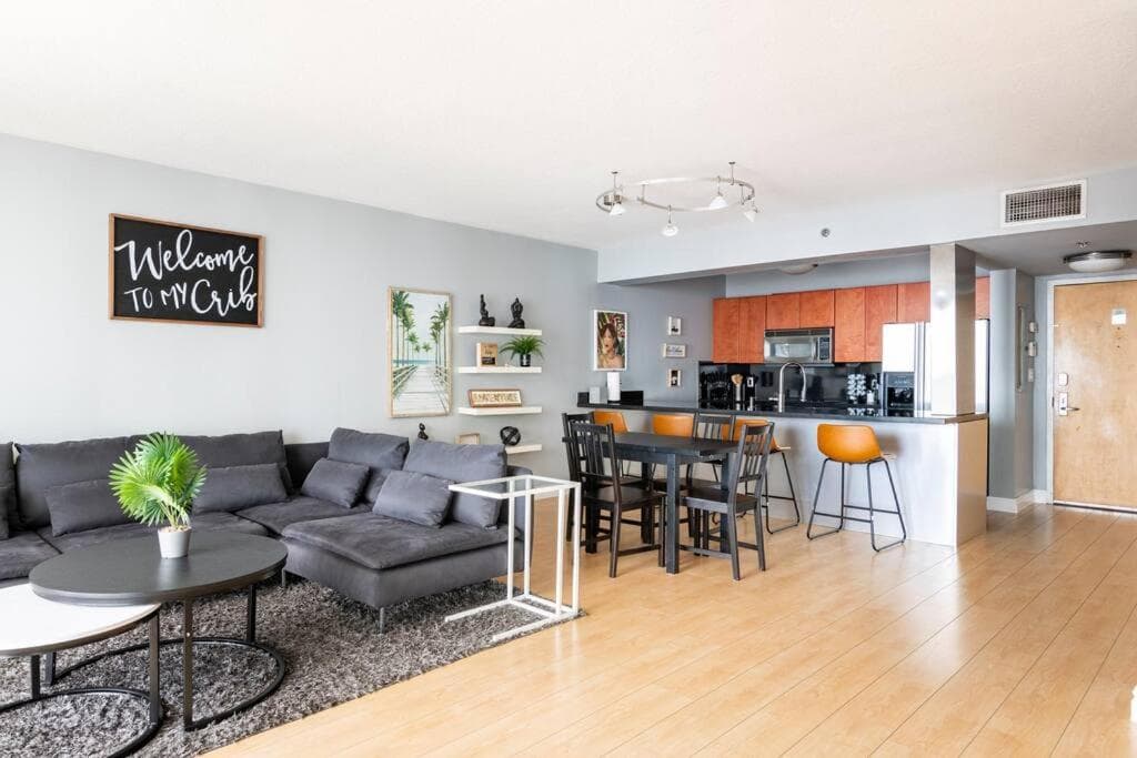 Brickell Center w/City & Bay View + FREE Parking!