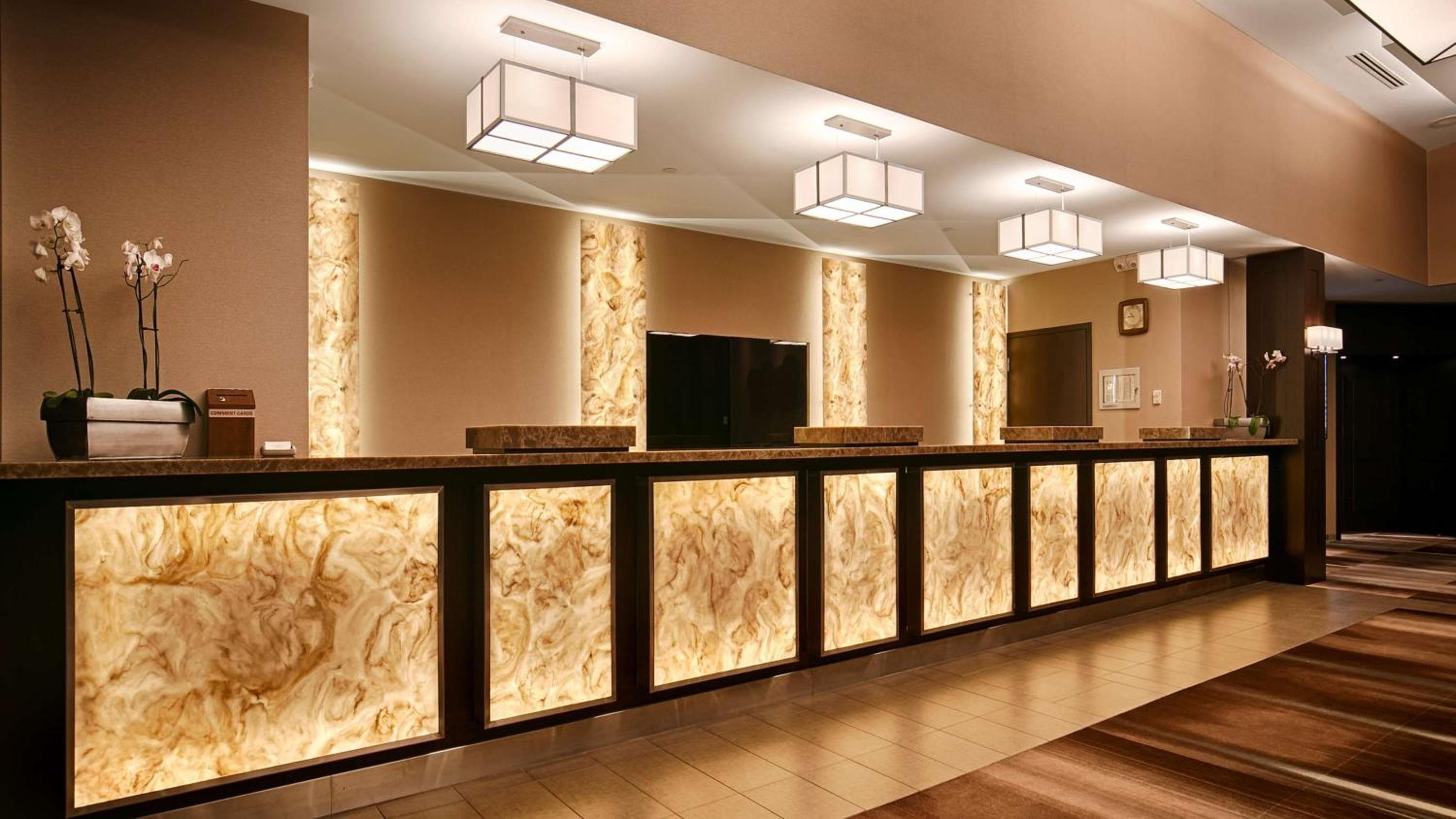 hotel reception