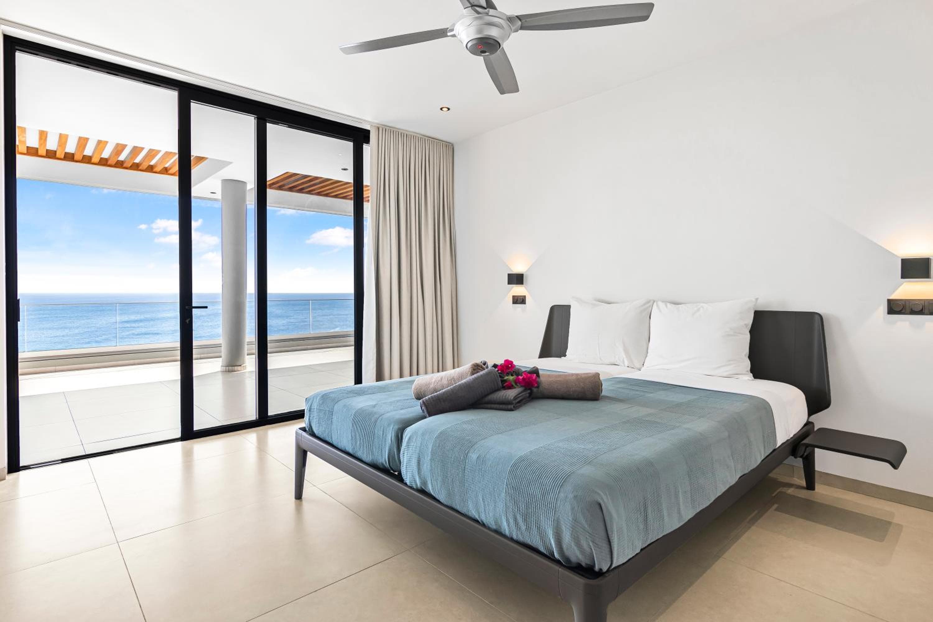 Luxury 12-Guest Villa in Gated Community with Pool, Ocean View & Private Beach Access