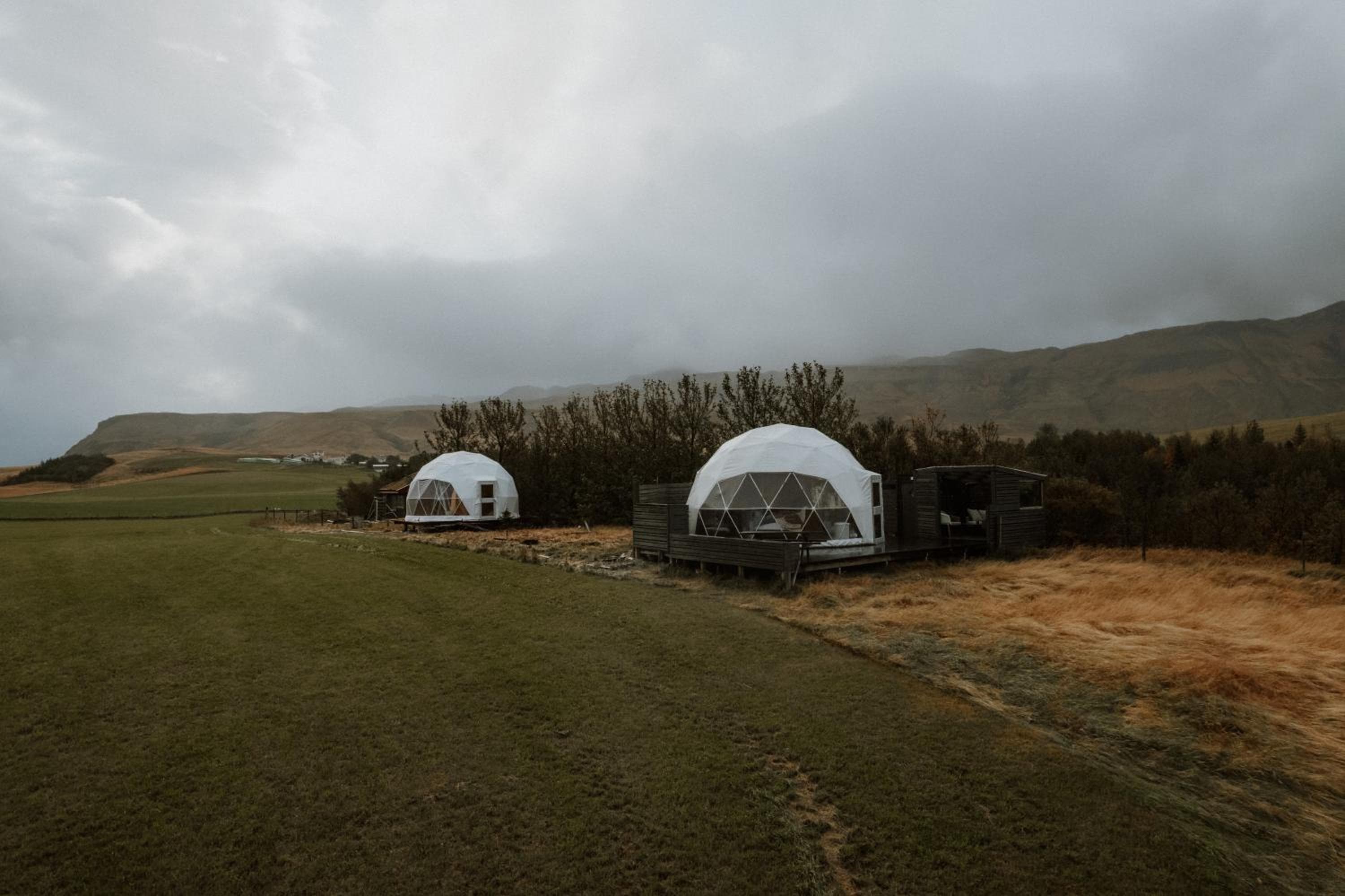 Eyja Mork - Aurora Dome with Private Bathroom and other facilities
