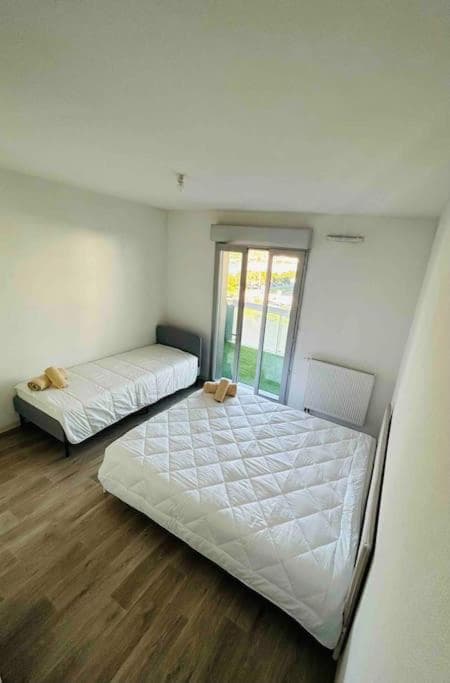 Appartement T2 + parking privatif - Centre ville