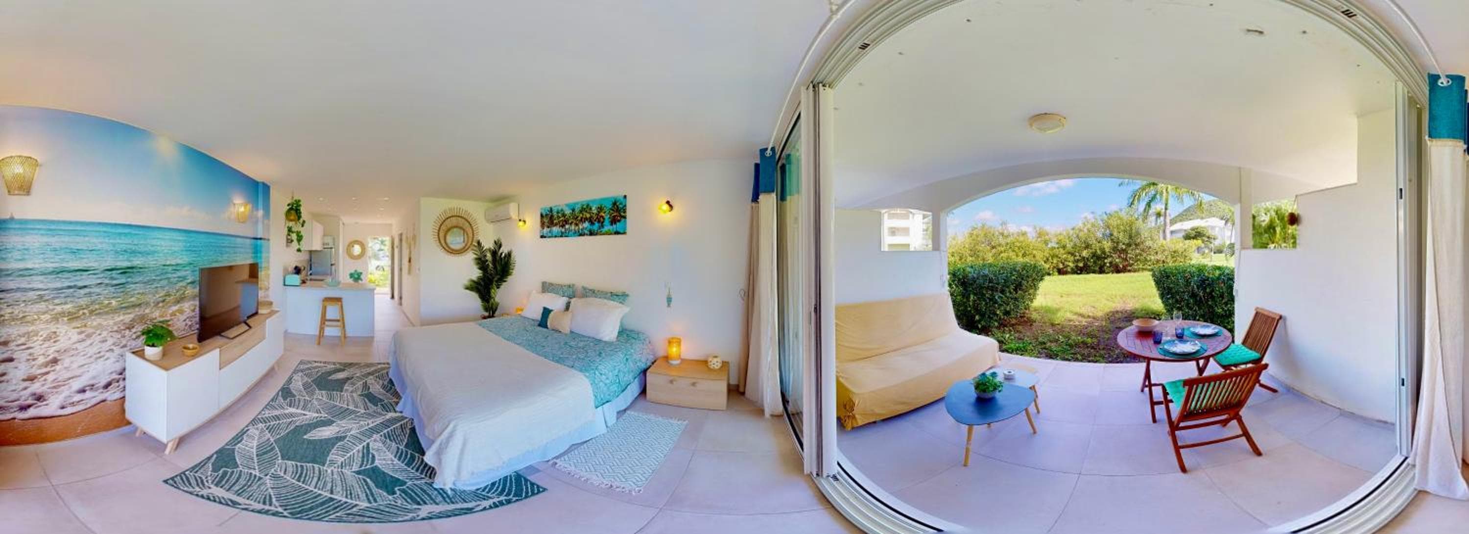 Studio Casa Mia - Anse-Marcel - Sur la plage