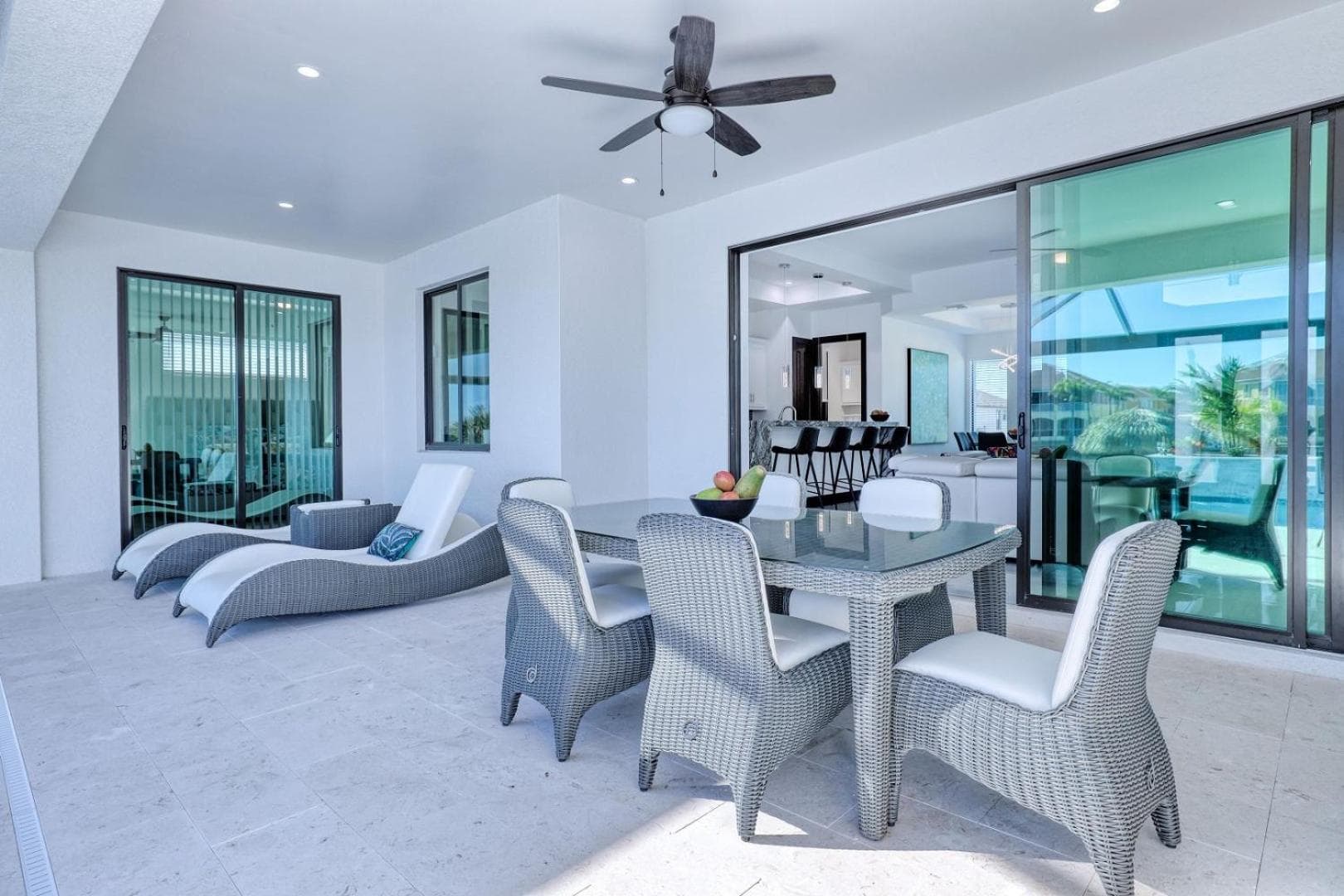 New listing - Amazing new 3beds/3baths Gulf access villa w. heated pool and outdoor kitchen!