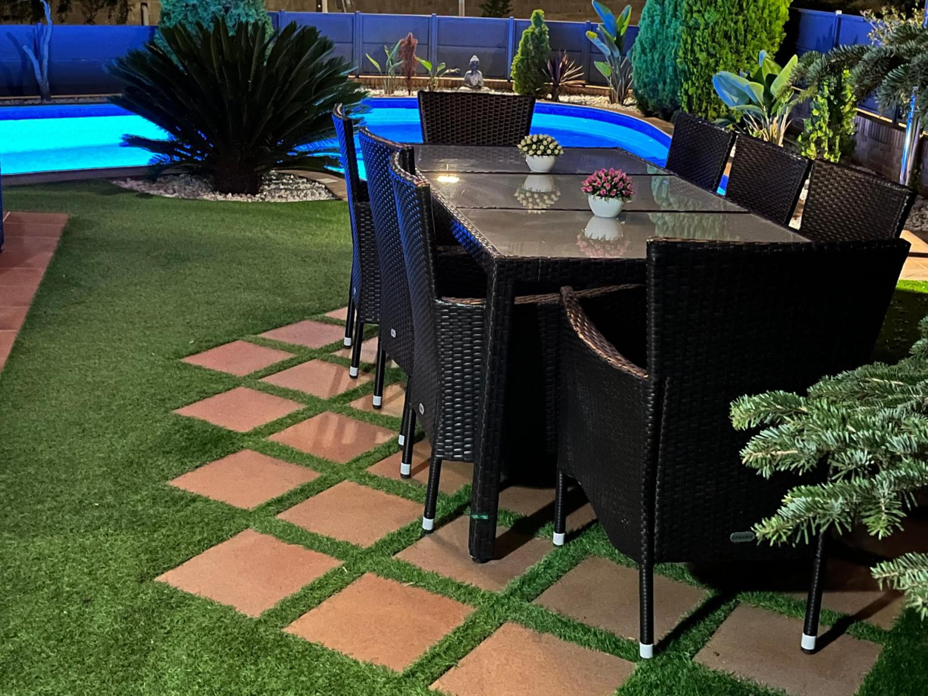 Washingtonia Villa near Sitges