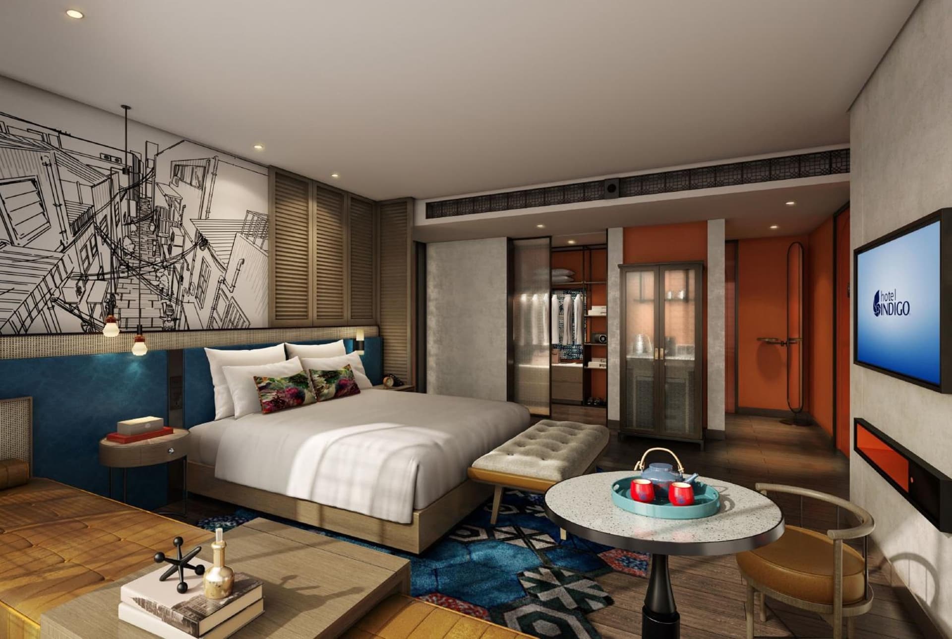 hotel room
