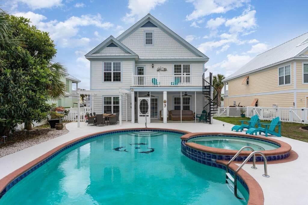Surfside Beach 5BR Pool & Beach Access