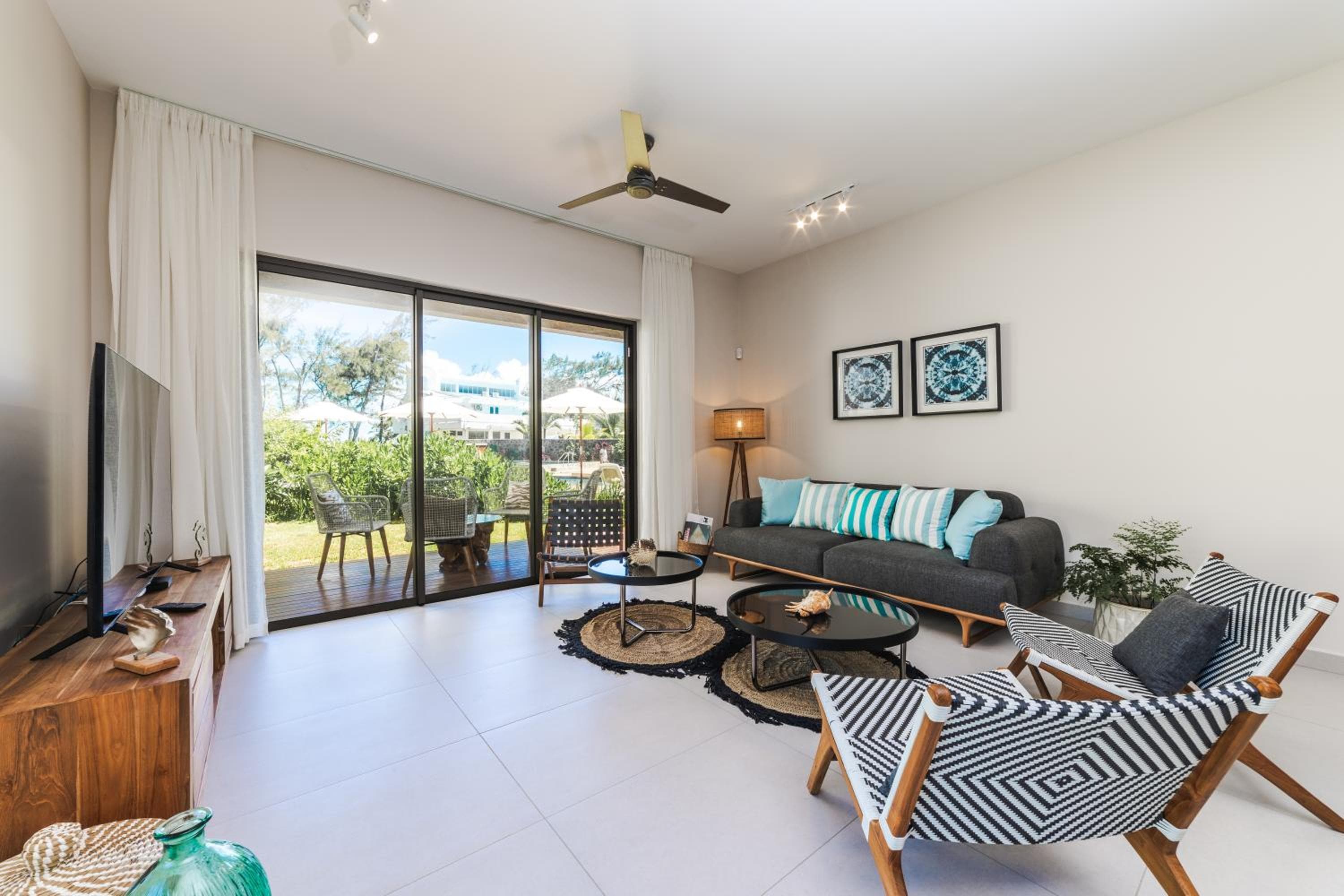 Apartment Beachfront Ocean Terraces Residence, Poste Lafayette-Apt-C1