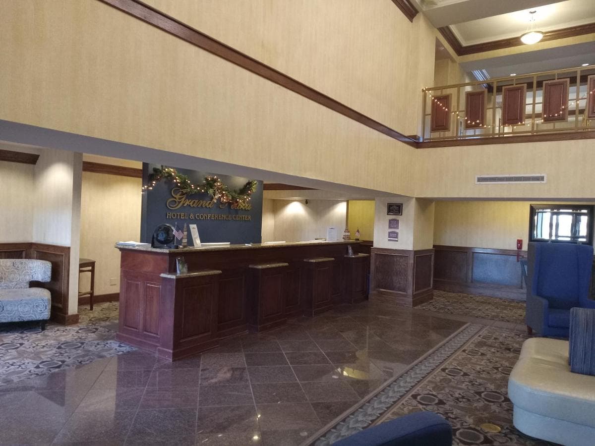 hotel reception