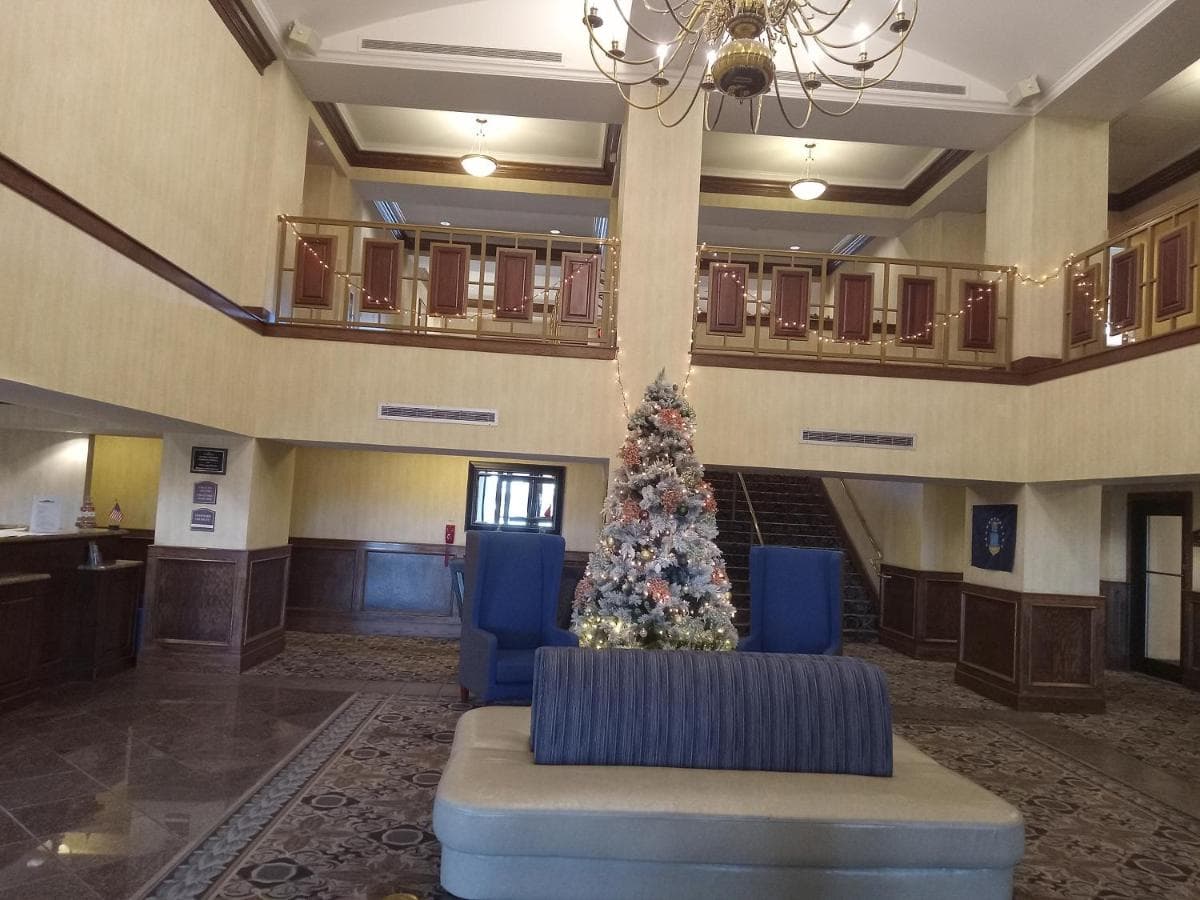 hotel reception