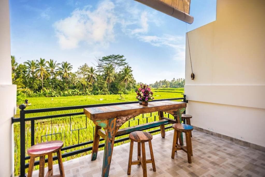Budget Apartment 30min Ubud Center, Rice Fields-2