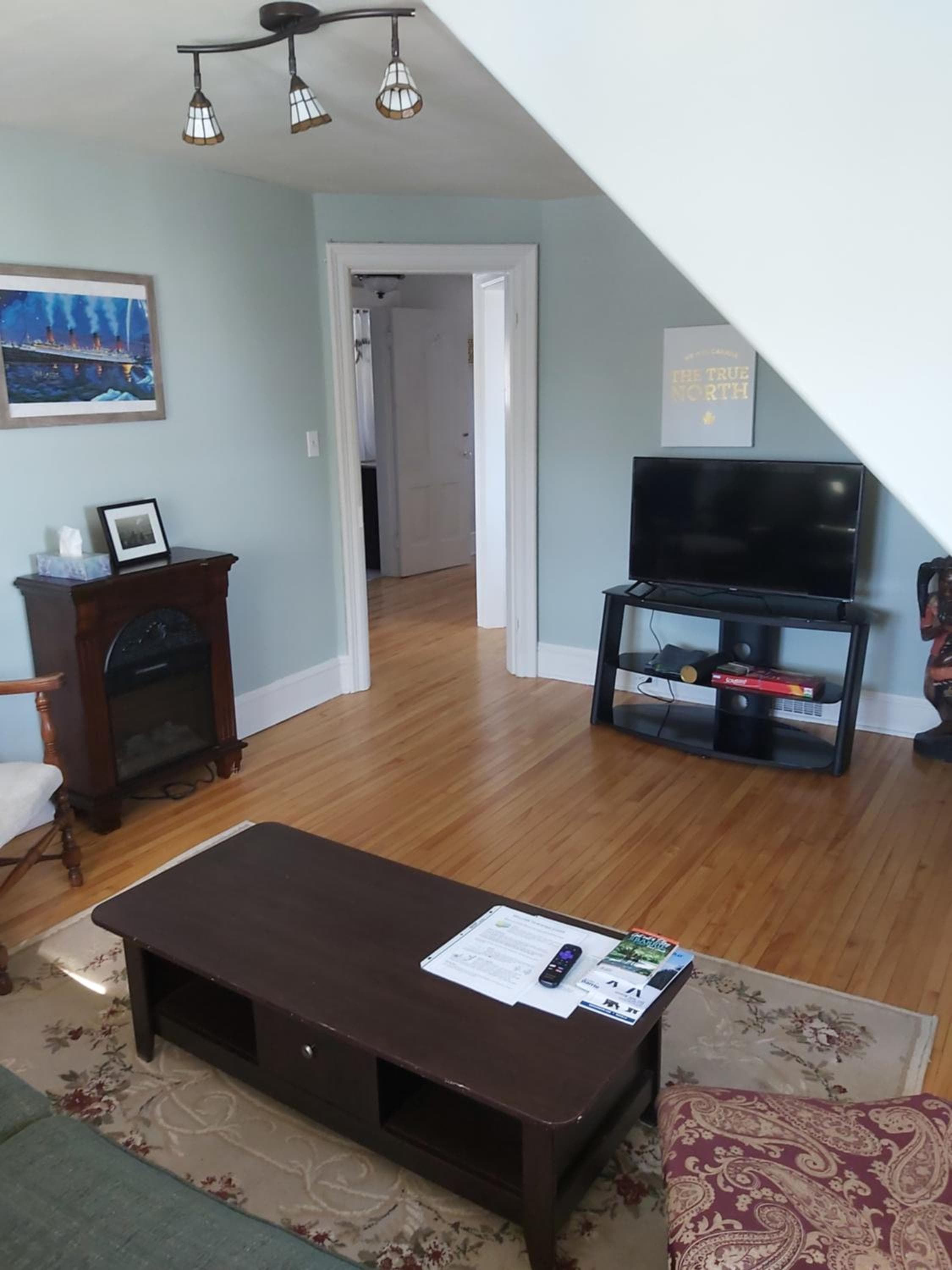 2 bedroom apartment in historical home