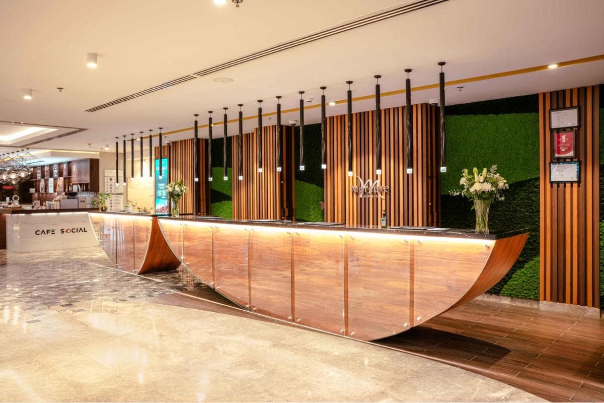 hotel reception