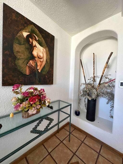 Casa amplia con vista de altura
