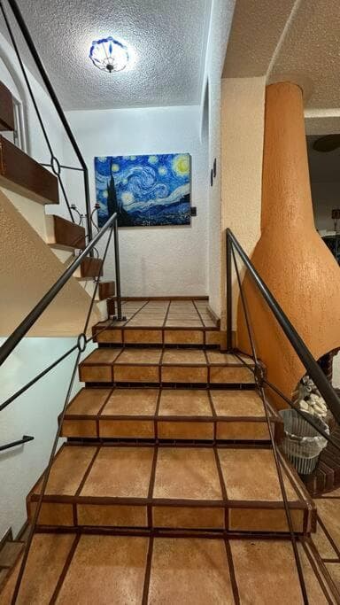 Casa amplia con vista de altura