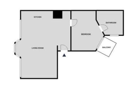 Apartment with Private Balcony in central Copenhagen City