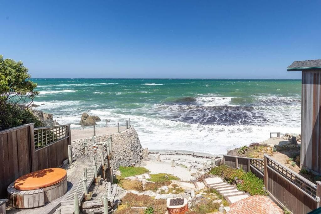 Walk to the Beach from this Ocean Front Home