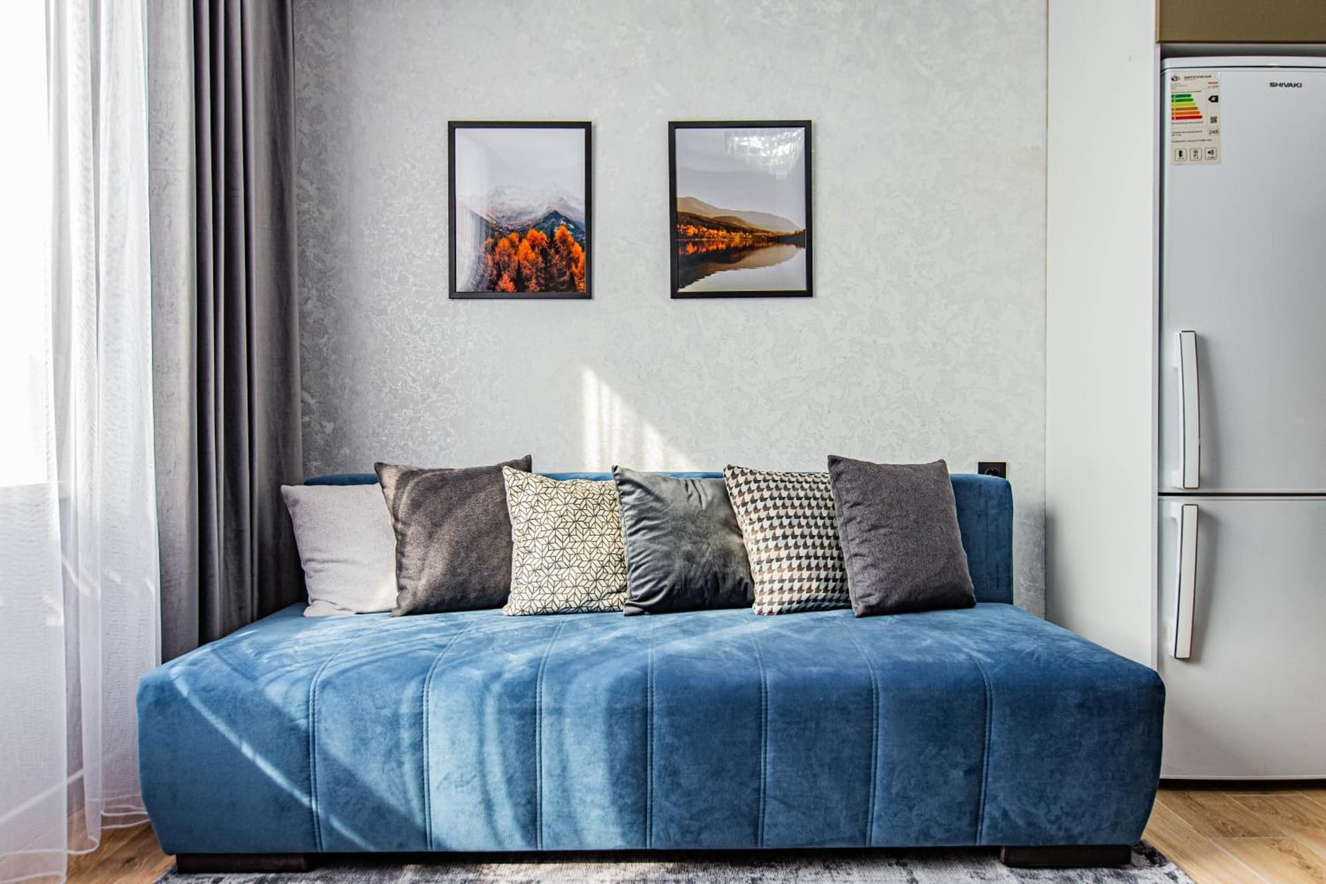 2 room apartment with mountain view, near metro and shopping mall
