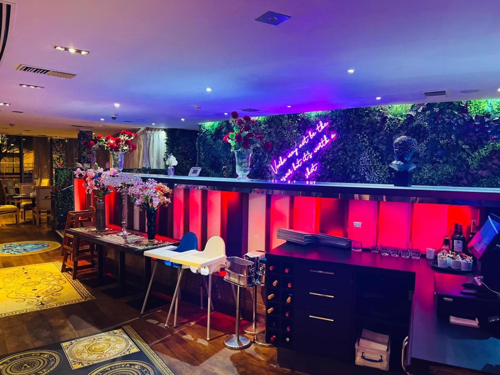 hotel reception