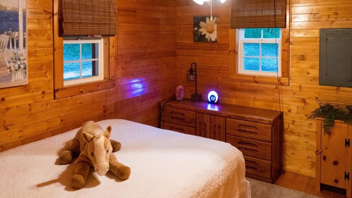 Secluded 3BR 1BA Cabin for Cozy Living