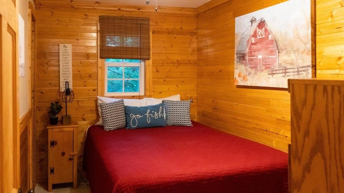 Secluded 3BR 1BA Cabin for Cozy Living