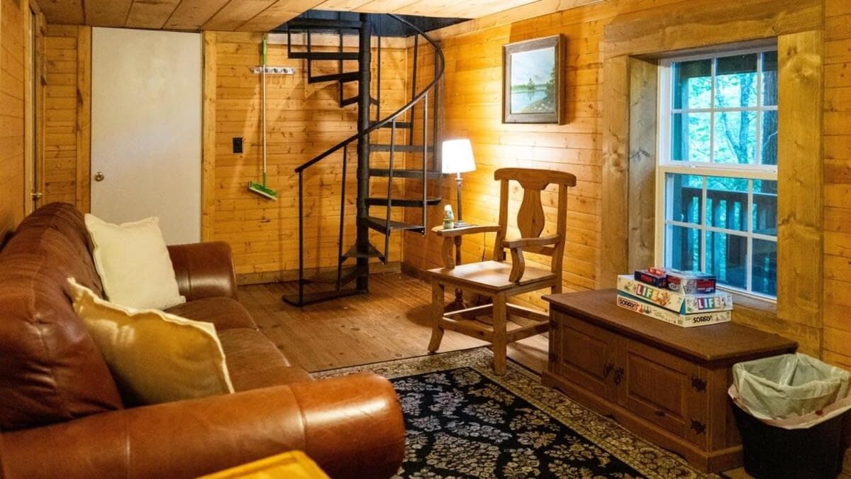 Secluded 3BR 1BA Cabin for Cozy Living
