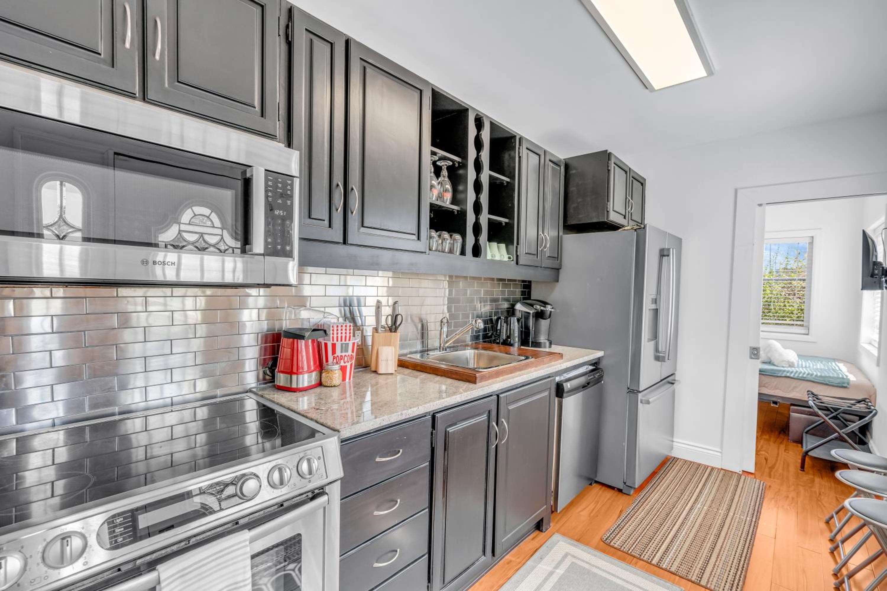 One of a Kind Stay Container Tiny Home by Falls