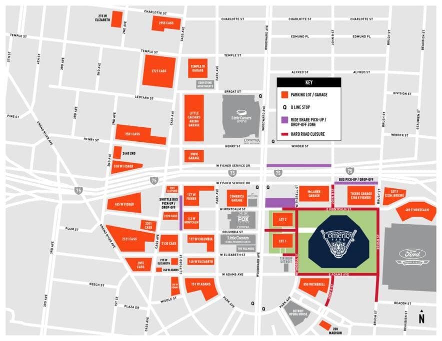 Less than 1mi to Little Caesars Arena, 2BR with Free Parking